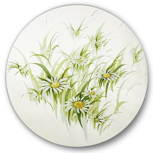 Designart - Retro Drawing of Flowers I